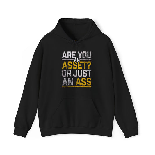 'Asset or Ass?' Heavy Blend™ Hoody