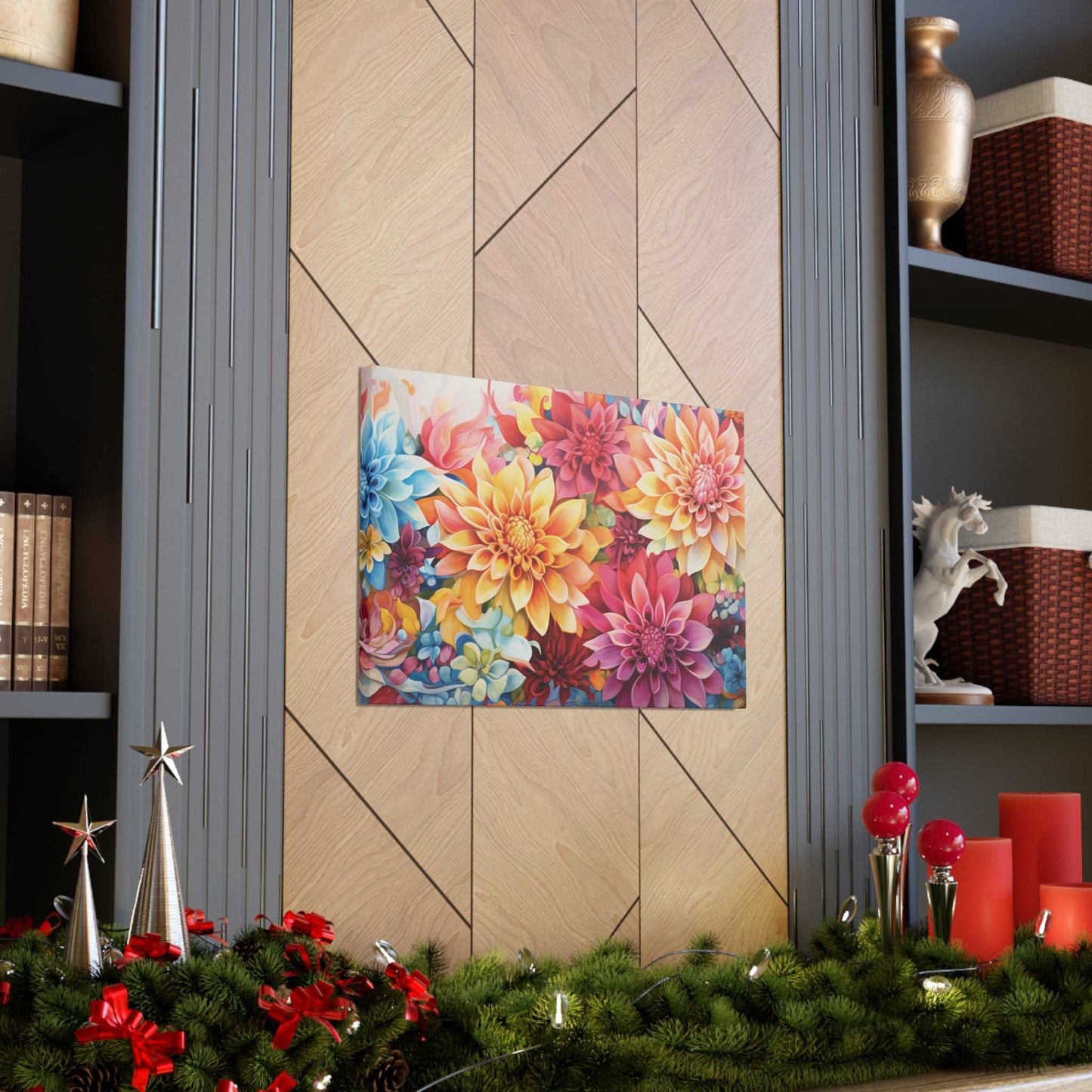 Floral Abstract Gallery Wrap