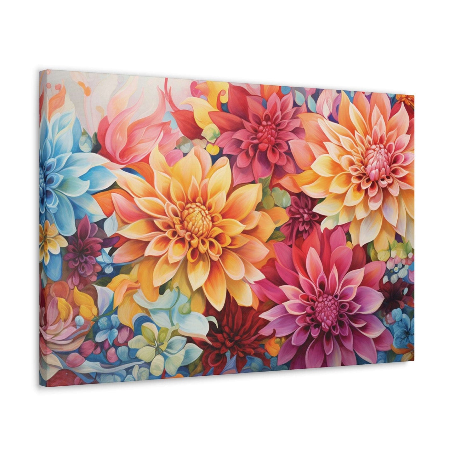 Floral Abstract Gallery Wrap