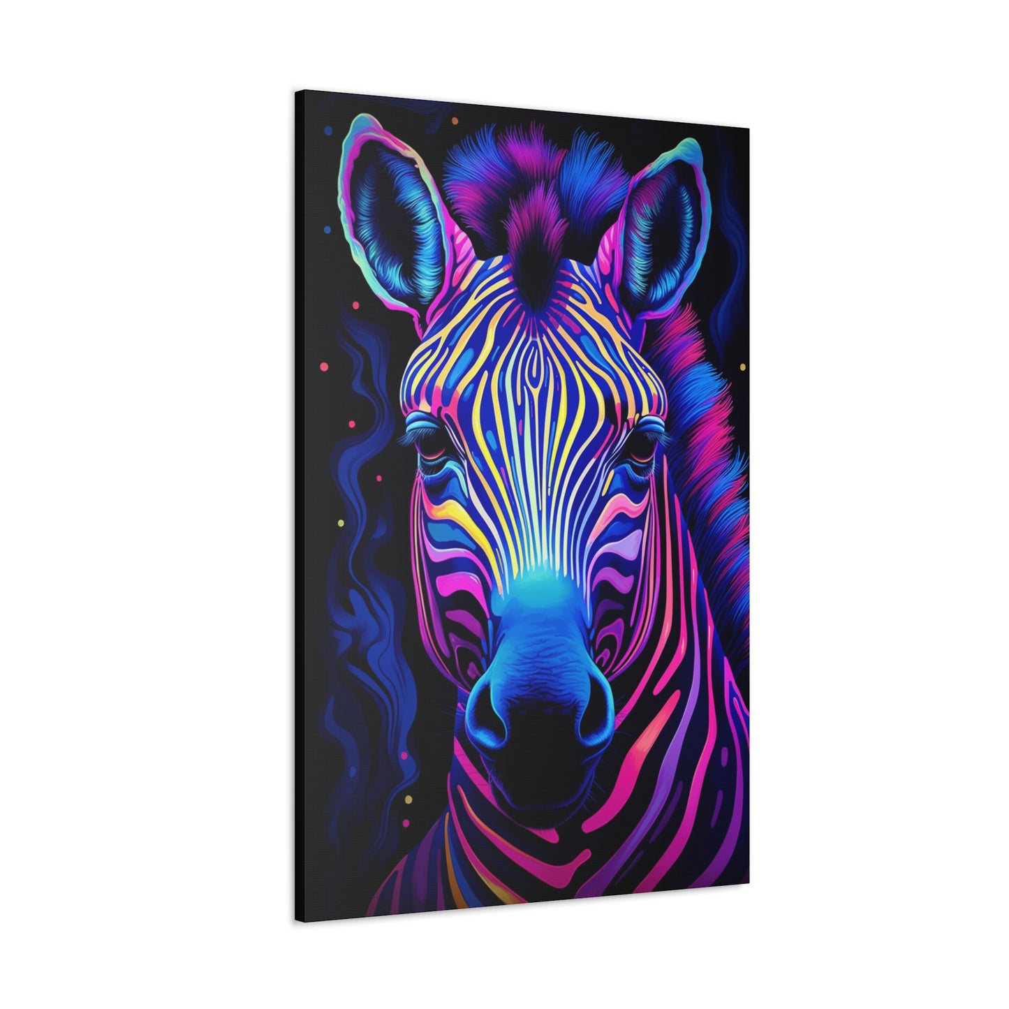 Phantasmal Zebra Canvas Wrap