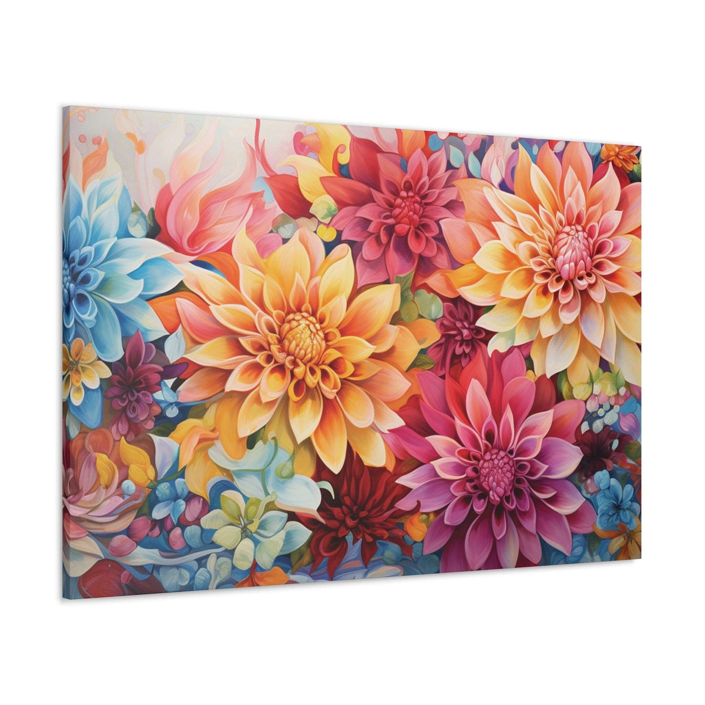 Floral Abstract Gallery Wrap