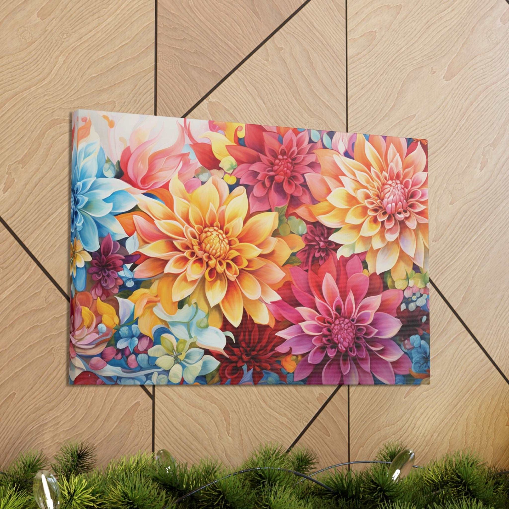 Floral Abstract Gallery Wrap