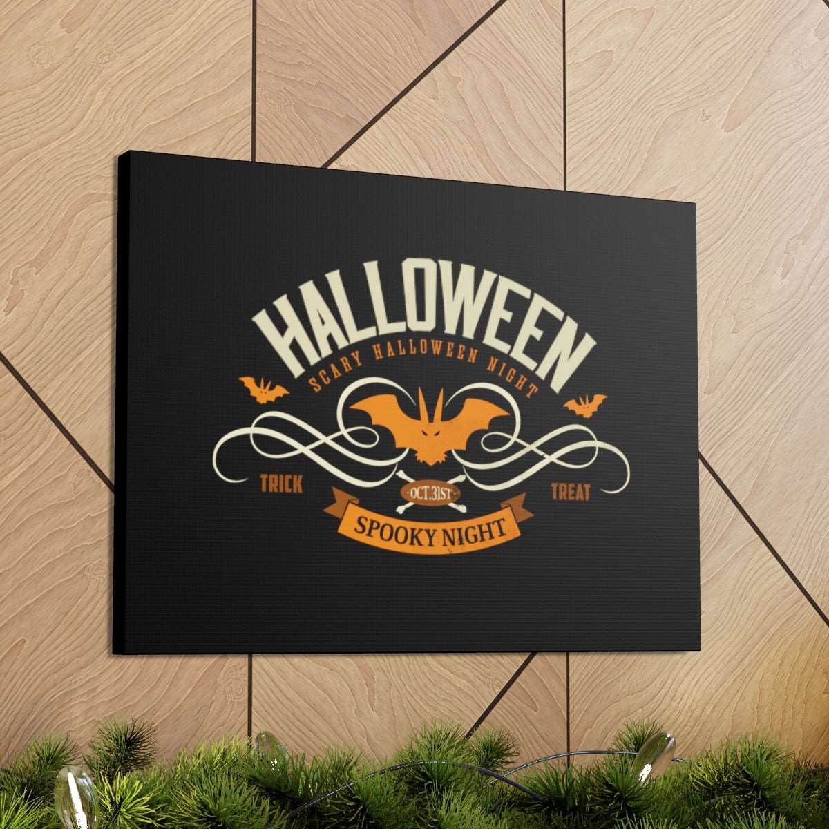 Halloween - Spooky Night Canvas Wraps