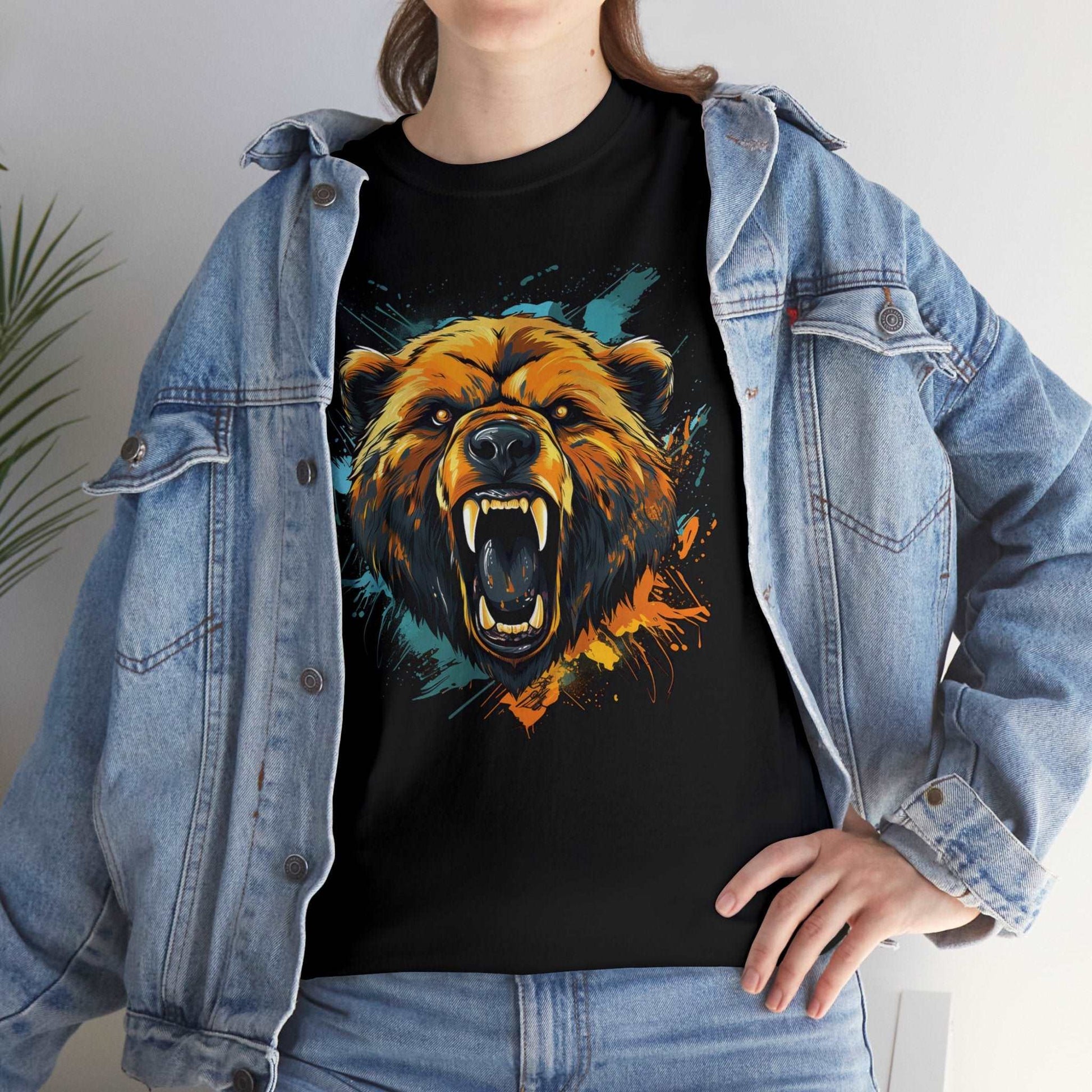 Bear Vigor Heavy Cotton Tee