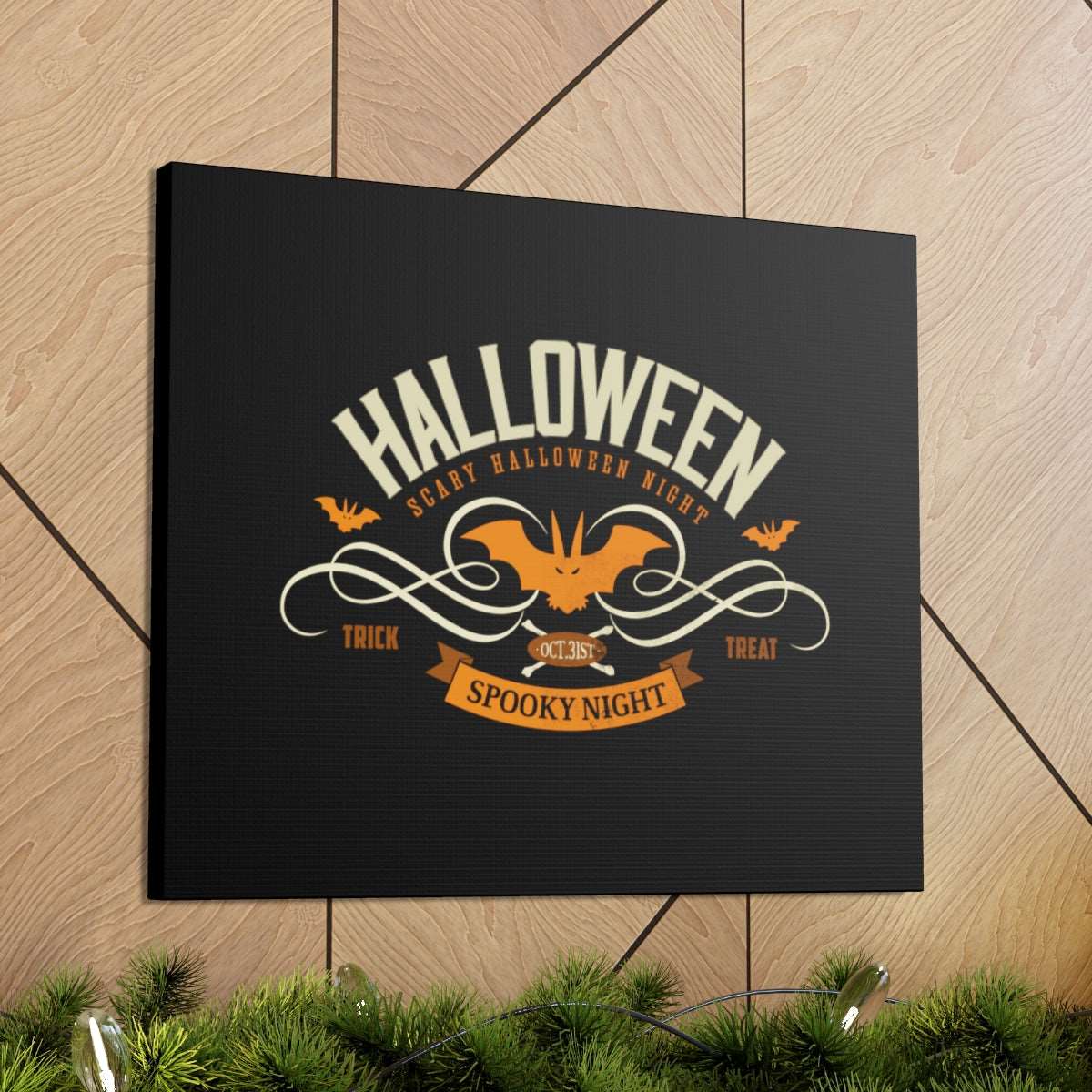 Halloween - Spooky Night Canvas Wraps