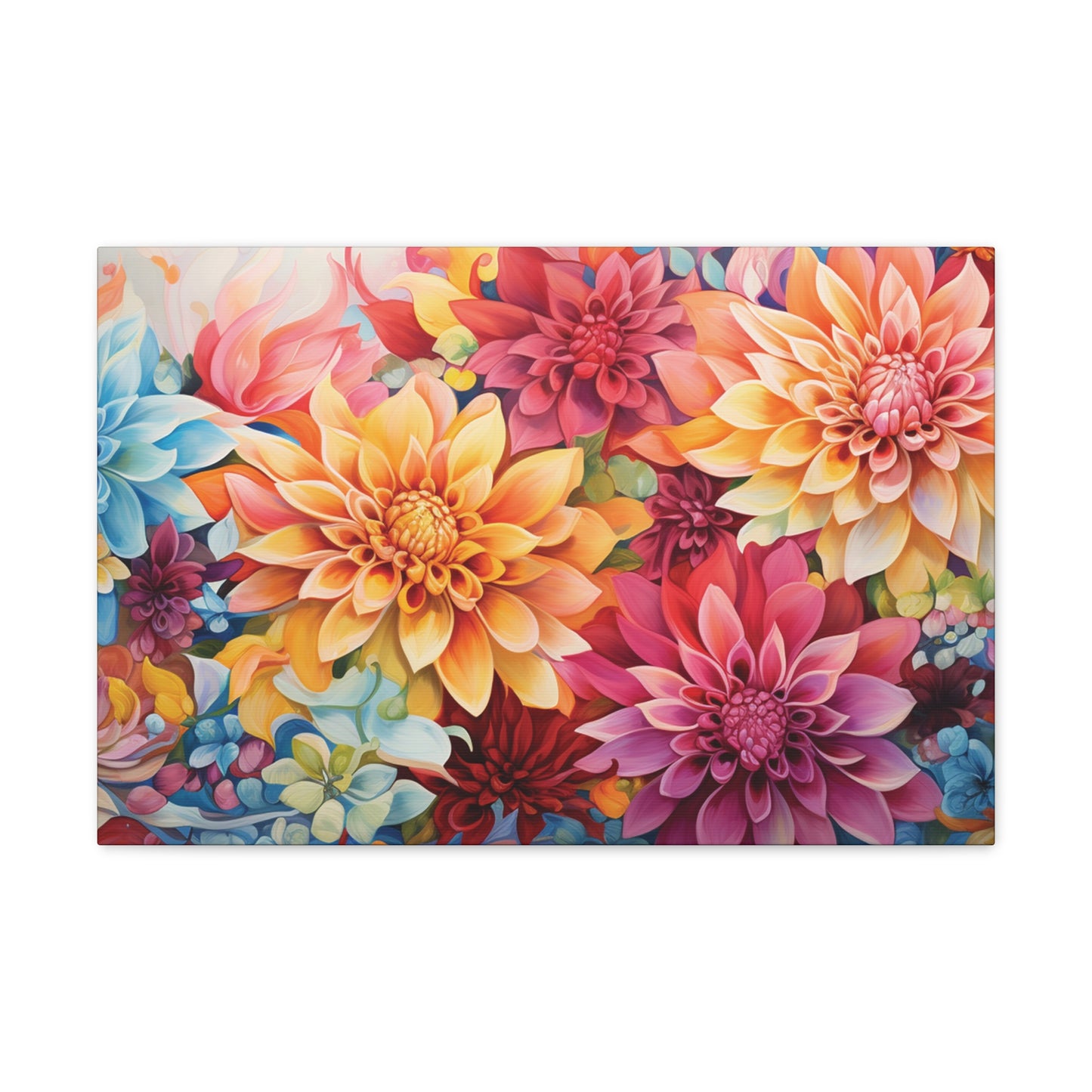 Floral Abstract Gallery Wrap