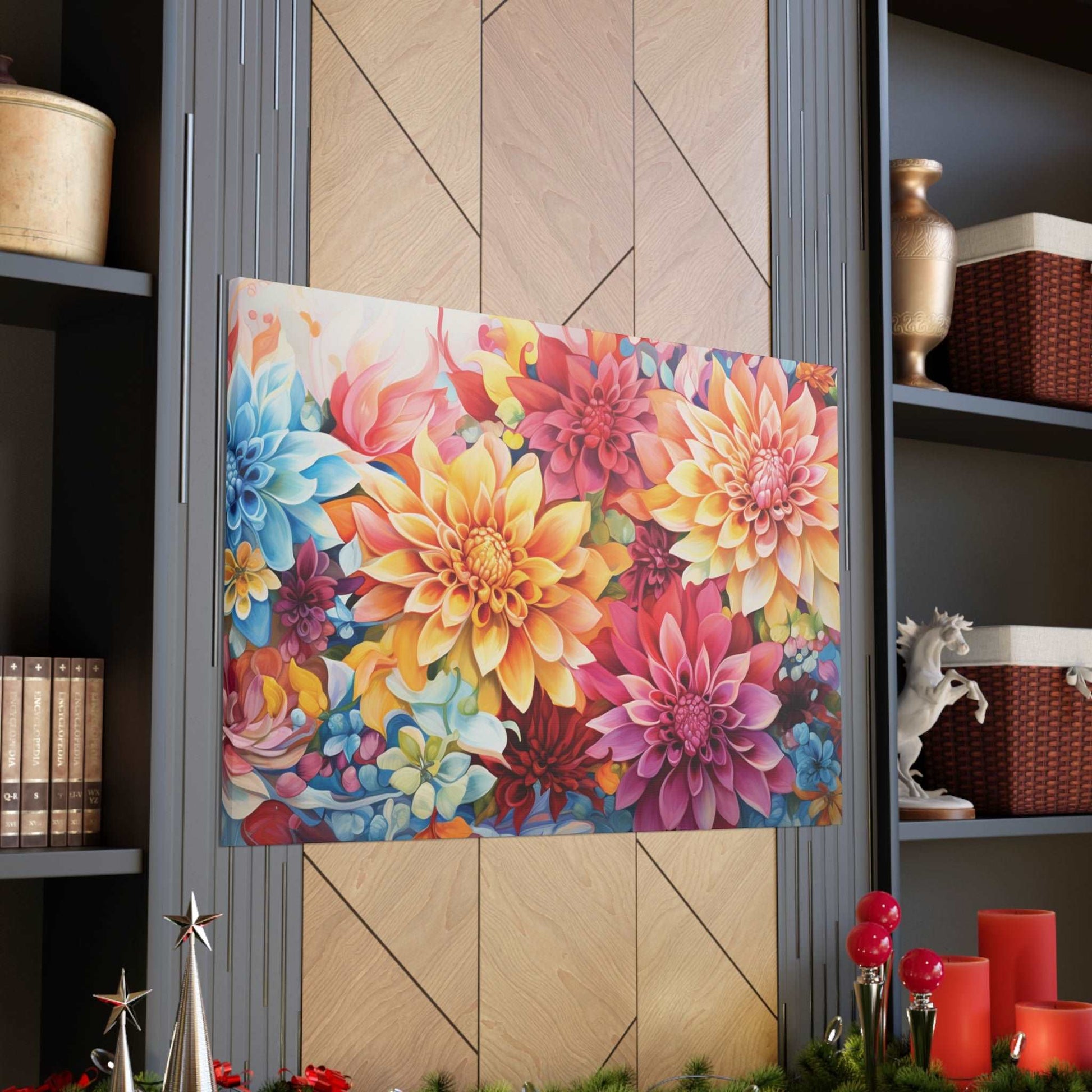 Floral Abstract Gallery Wrap