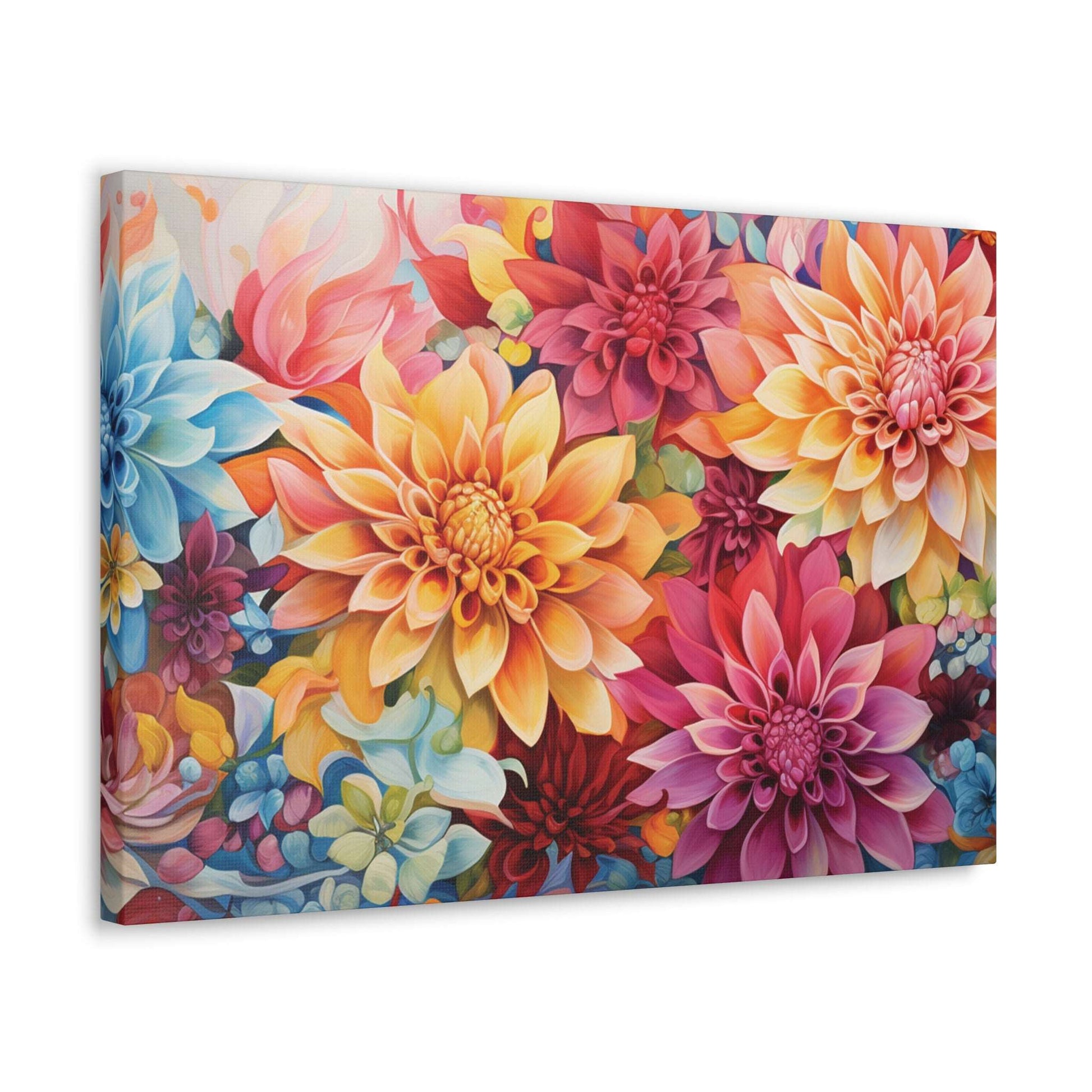 Floral Abstract Gallery Wrap