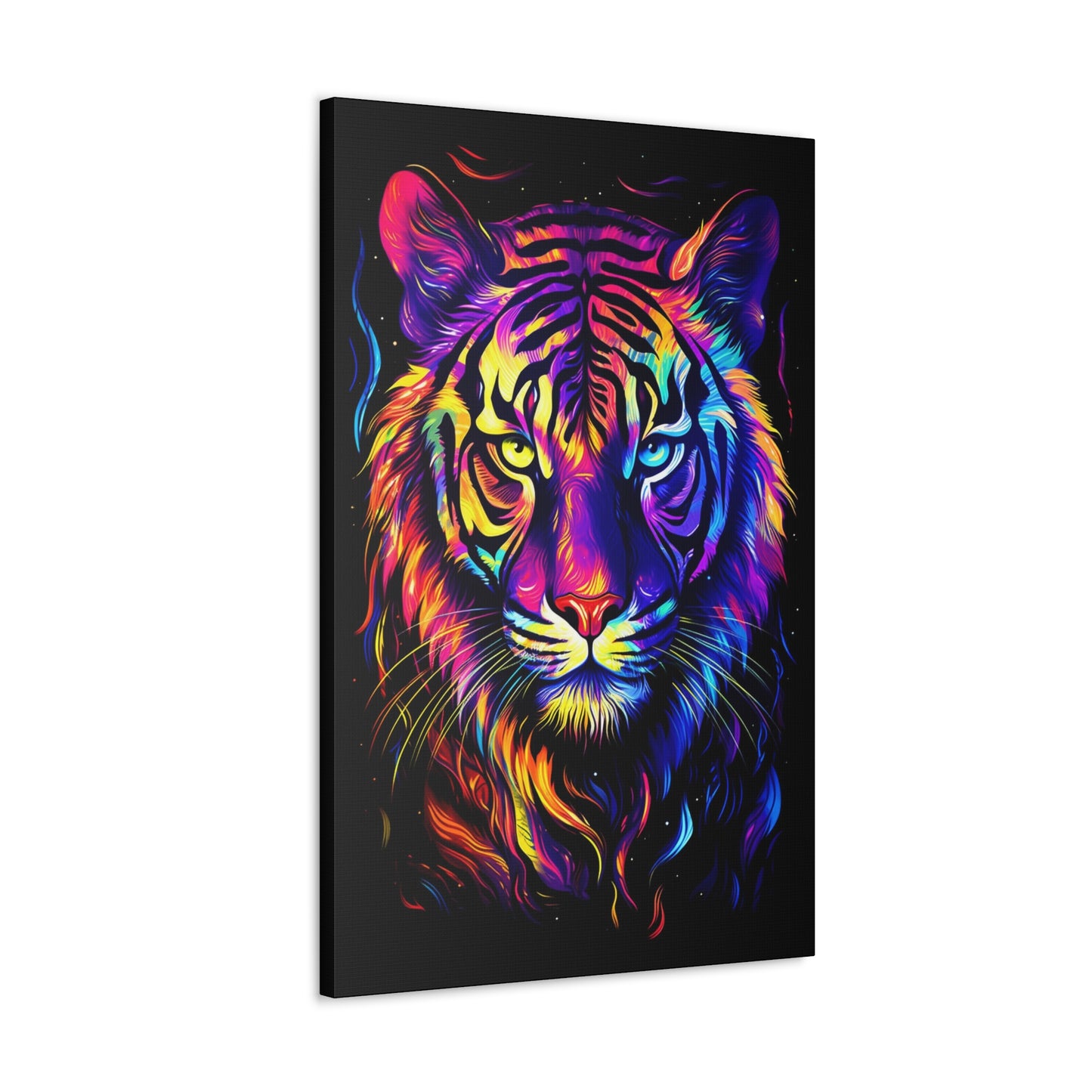 Phantasmal Tiger Canvas Wrap
