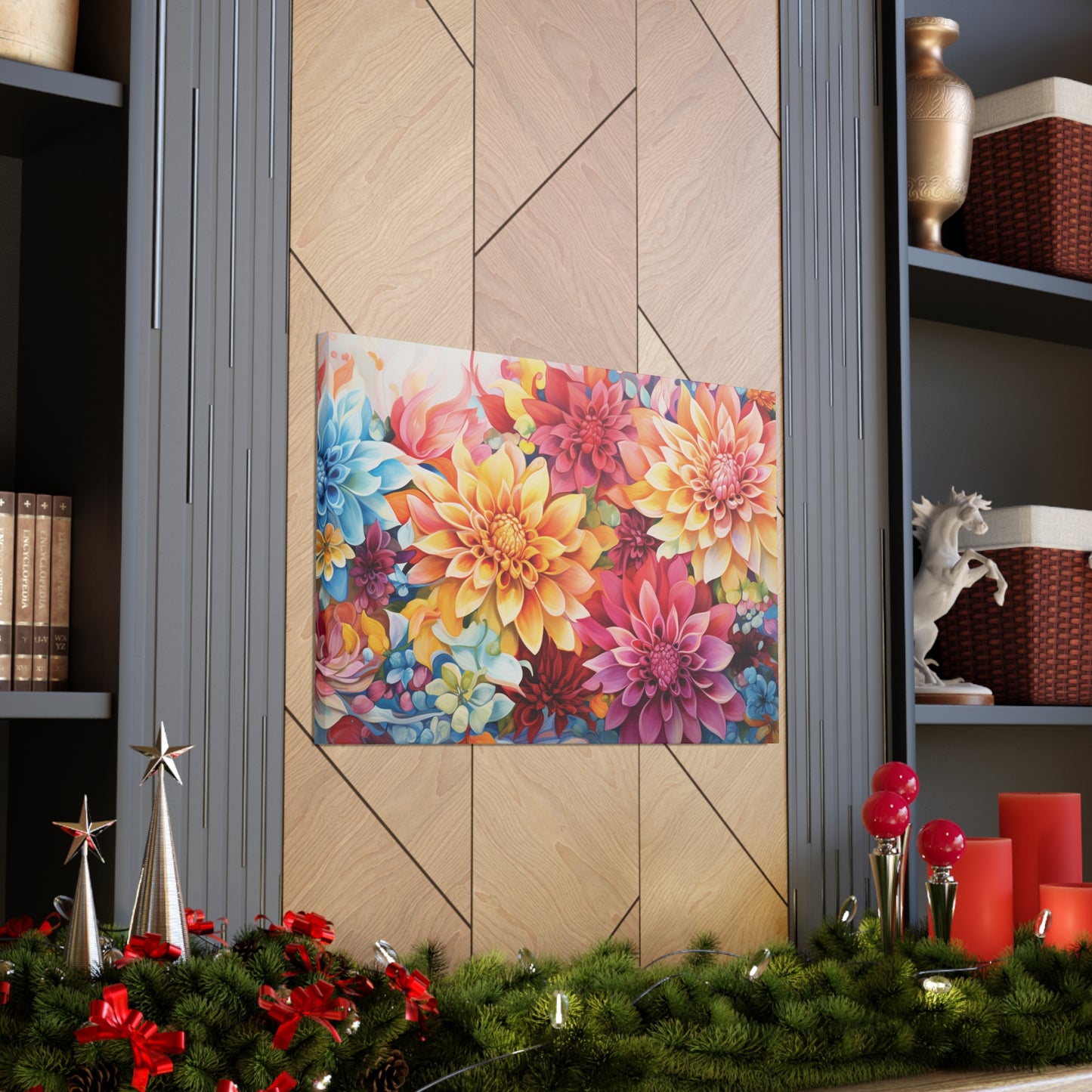 Floral Abstract Gallery Wrap