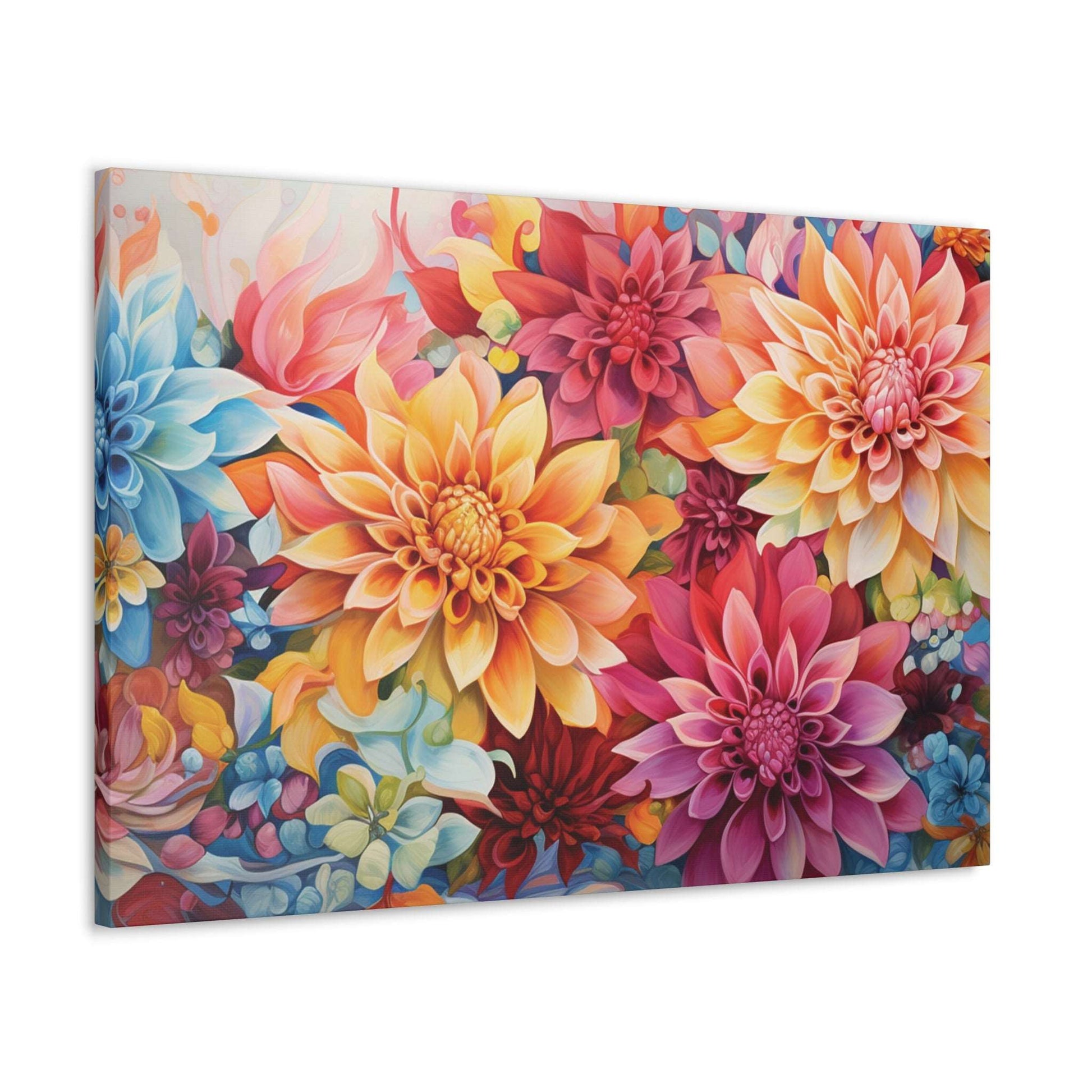 Floral Abstract Gallery Wrap