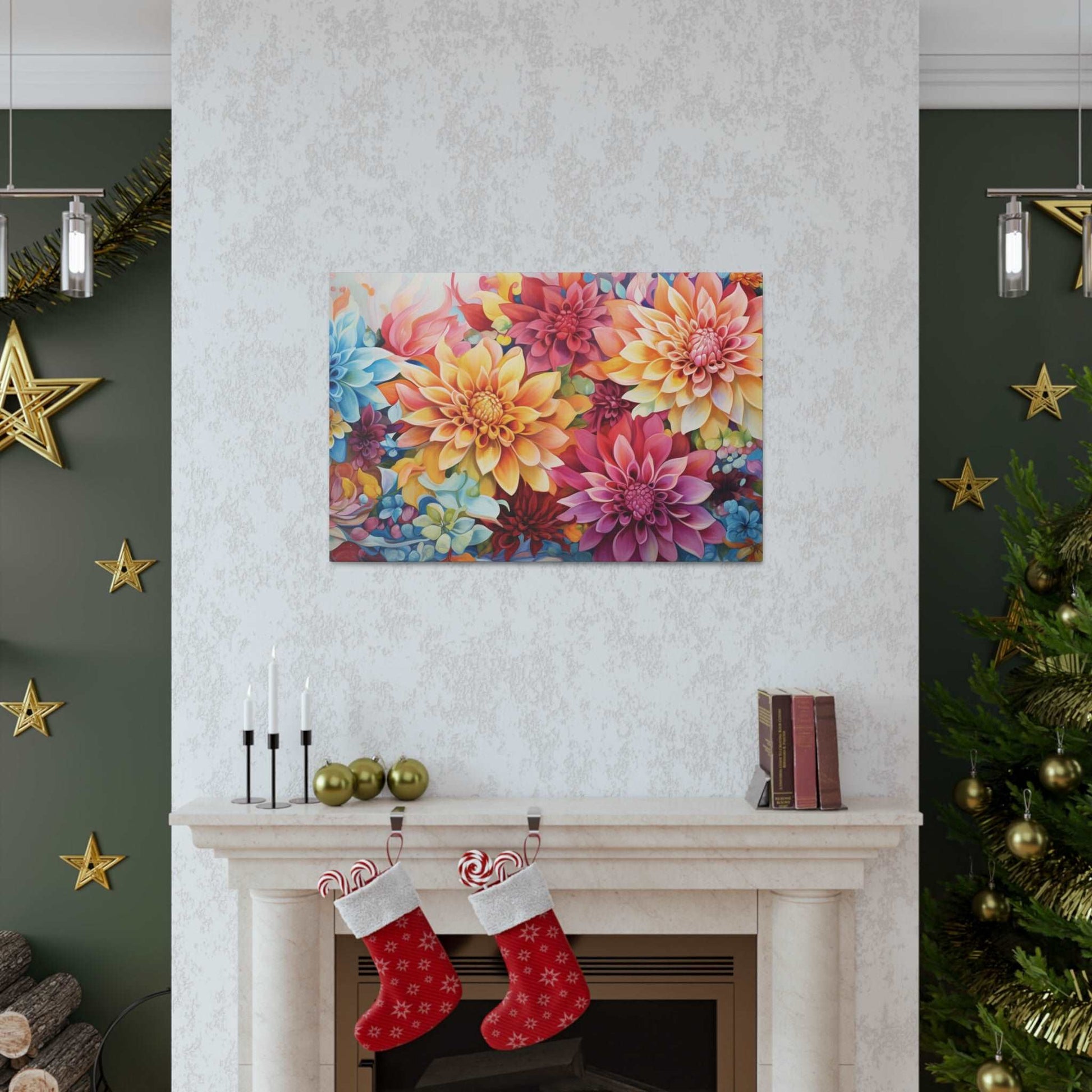 Floral Abstract Gallery Wrap