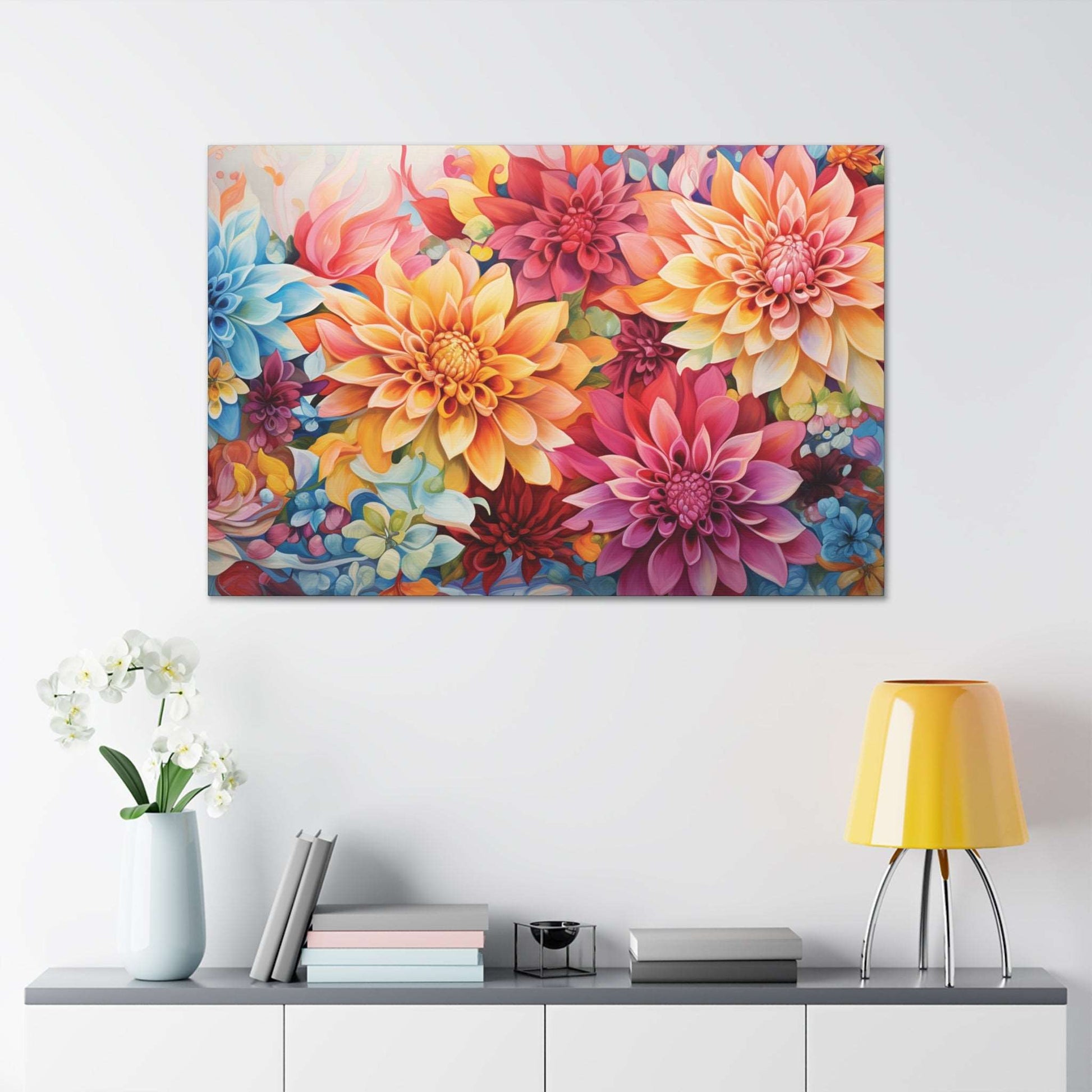 Floral Abstract Gallery Wrap