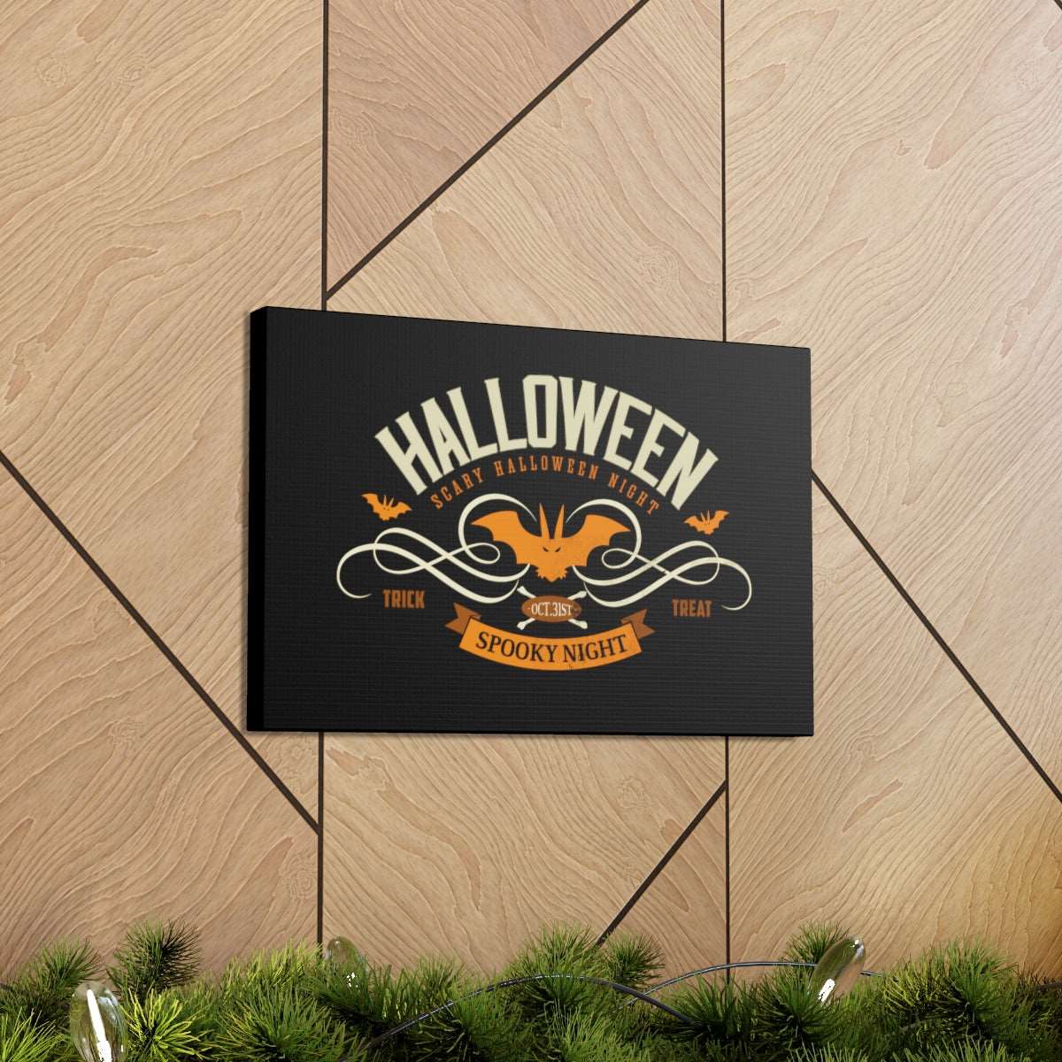 Halloween - Spooky Night Canvas Wraps