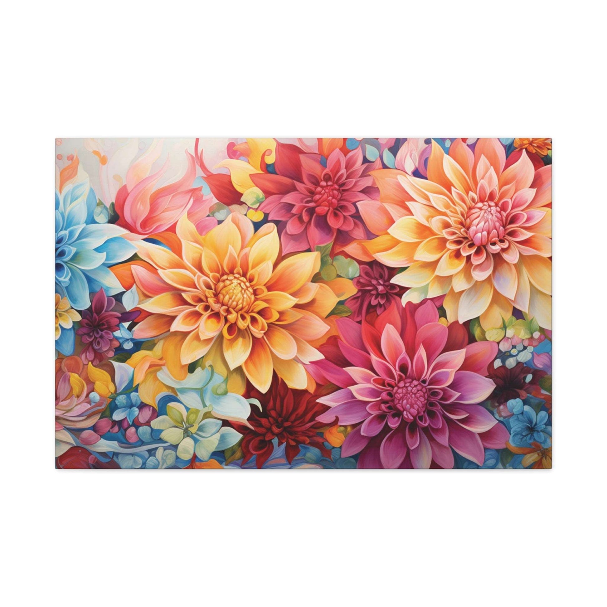 Floral Abstract Gallery Wrap