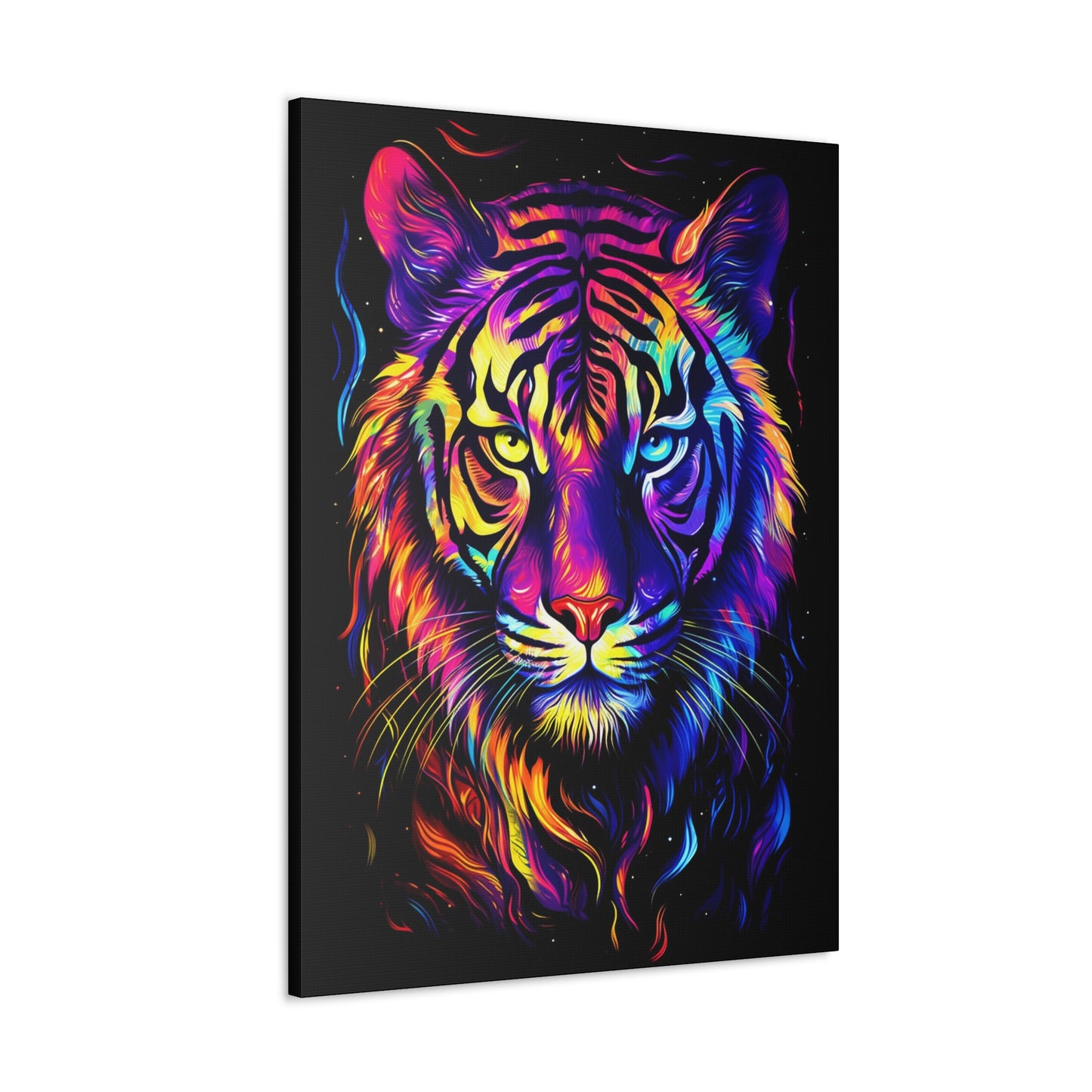 Phantasmal Tiger Canvas Wrap