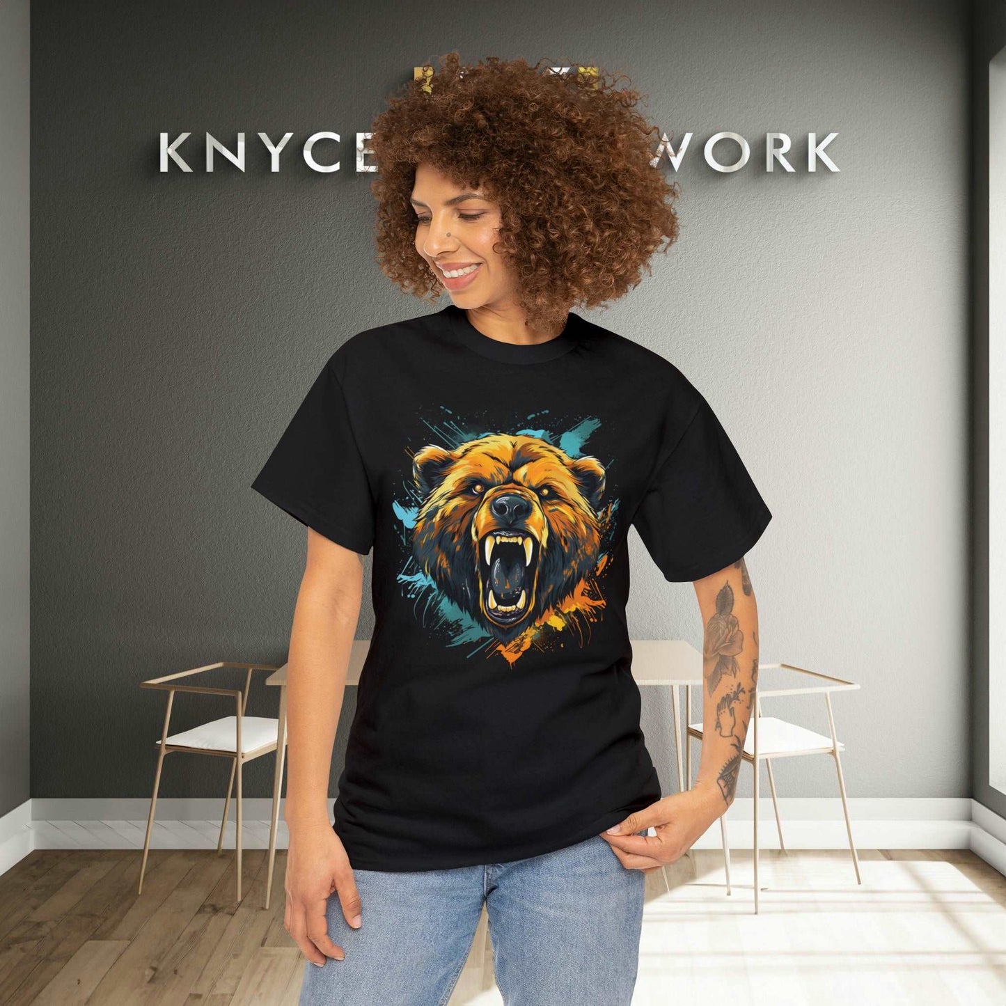 Bear Vigor Heavy Cotton Tee