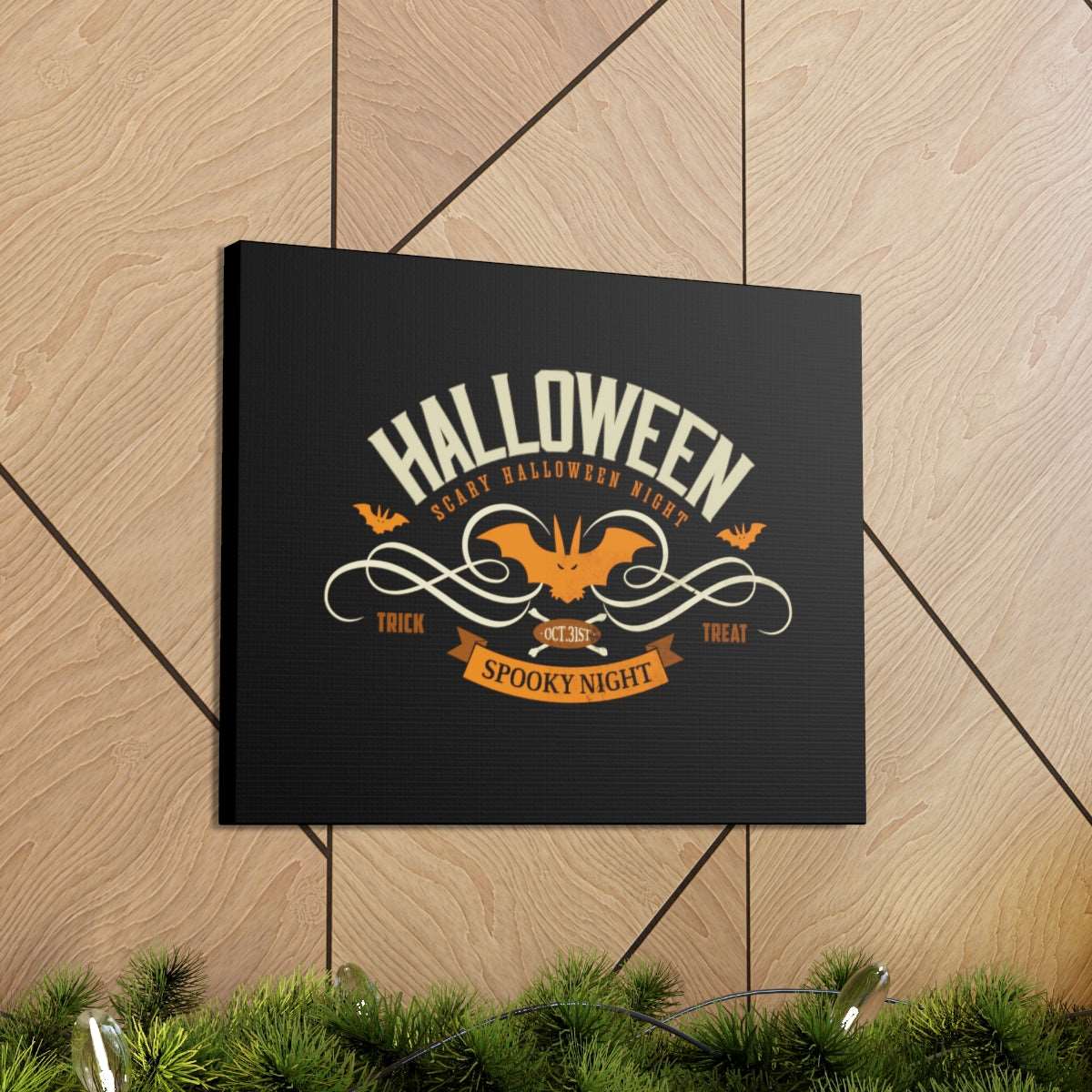 Halloween - Spooky Night Canvas Wraps