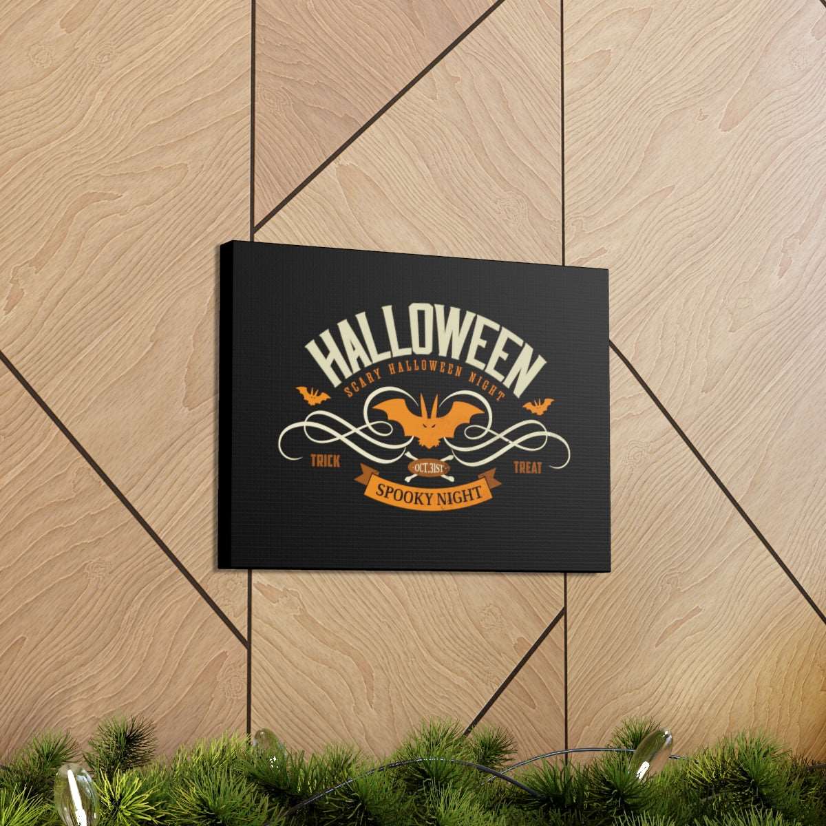 Halloween - Spooky Night Canvas Wraps