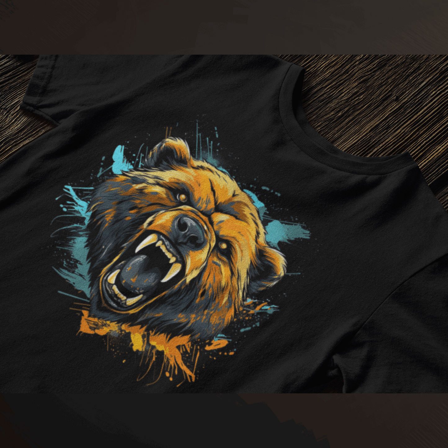 Bear Vigor Heavy Cotton Tee