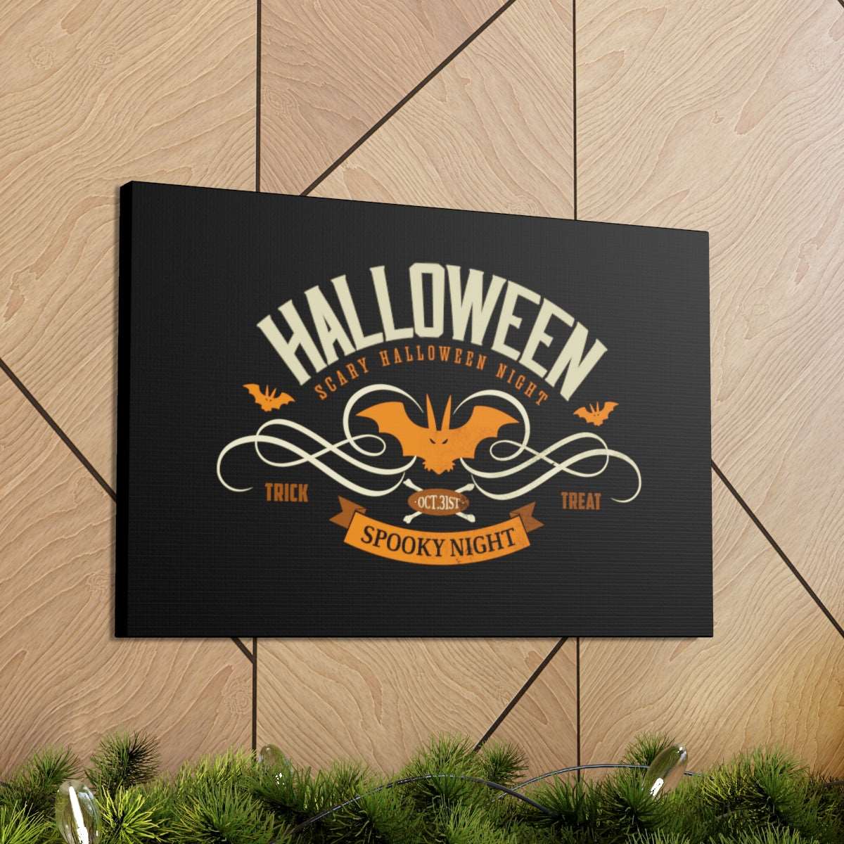 Halloween - Spooky Night Canvas Wraps