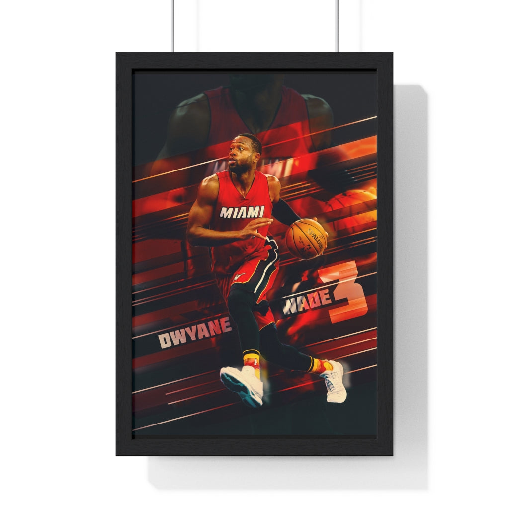 D-Wade Framed Poster