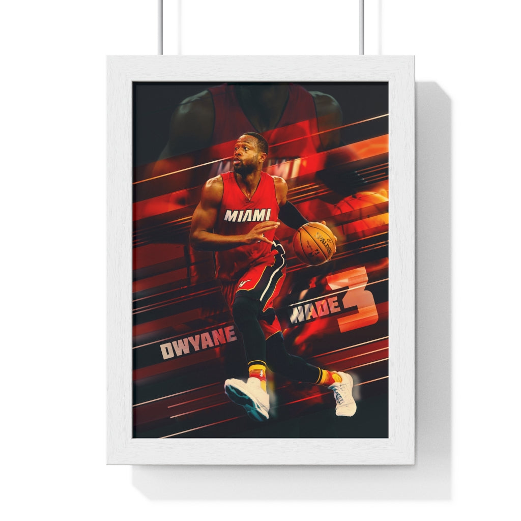 D-Wade Framed Poster